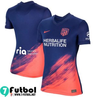 Camiseta futbol Atletico Madrid Seconda Femenino 2021 2022