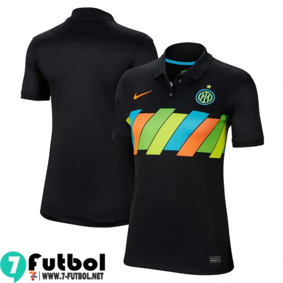 Camiseta futbol Inter Milan Tercera Femenino 2021 2022