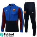 Chaquetas Futbol Barcelona Azul oscuro-azul Hombre 2021 2022 JK143