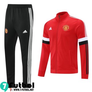 Chaquetas Futbol Manchester United Rojo Hombre 2021 2022 JK160