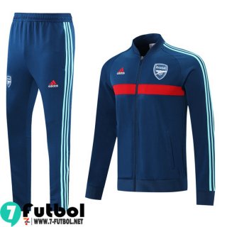 Chaquetas Futbol Arsenal azul marino Hombre 2021 2022 JK169