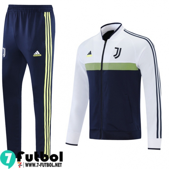 Chaquetas Futbol Juventus Blanco-azul oscuro Hombre 2021 2022 JK172