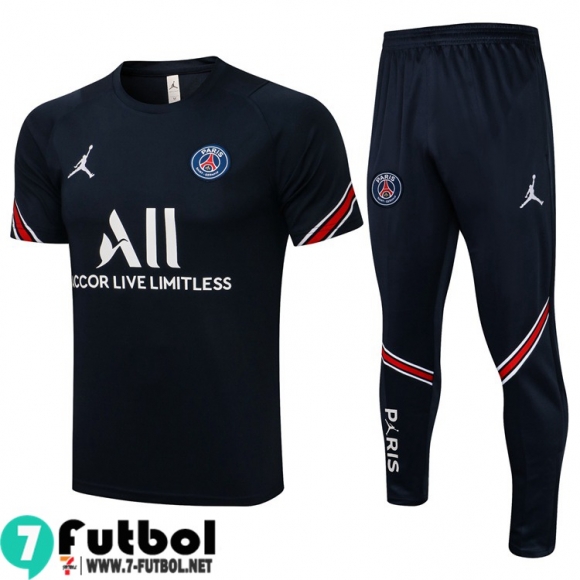 T-Shirt PSG negro Hombre 2021 2022 PL156