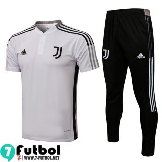 Polo Futbol Juventus blanca Hombre 2021 2022 PL161