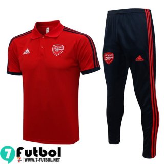 Polo Futbol Arsenal Rojo Hombre 2021 2022 PL164