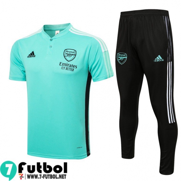 Polo Futbol Arsenal verde Hombre 2021 2022 PL166