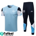 T-Shirt Manchester City Azul claro Hombre 2021 2022 PL169