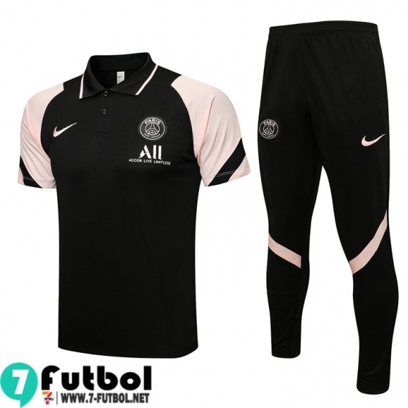 Polo Futbol PSG Negro Hombre 2021 2022 PL170