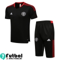 T-Shirt Manchester United negro Hombre 2021 2022 PL185