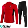 Chandal Futbol AC Milan Rojo Hombre 2021 2022 TG116