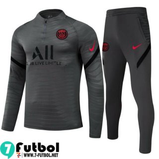 Chandal Futbol PSG Gris oscuro Hombre 2021 2022 TG117