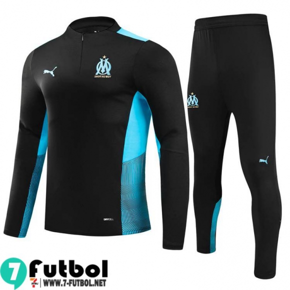 Chandal Futbol Olympique De Marsella negro Hombre 2021 2022 TG119