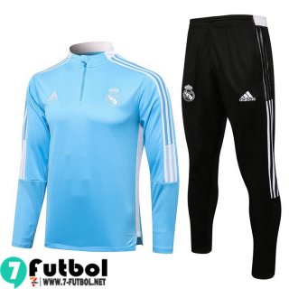 Chandal Futbol Real Madrid cielo azul Hombre 2021 2022 TG124