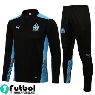 Chandal Futbol Olympique De Marsella negro Hombre 2021 2022 TG125