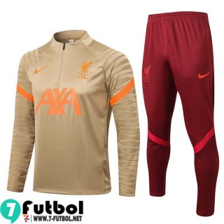 Chandal Futbol Liverpool albaricoque Hombre 2021 2022 TG128