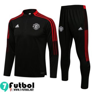 Chandal Futbol Manchester United negro Hombre 2021 2022 TG133