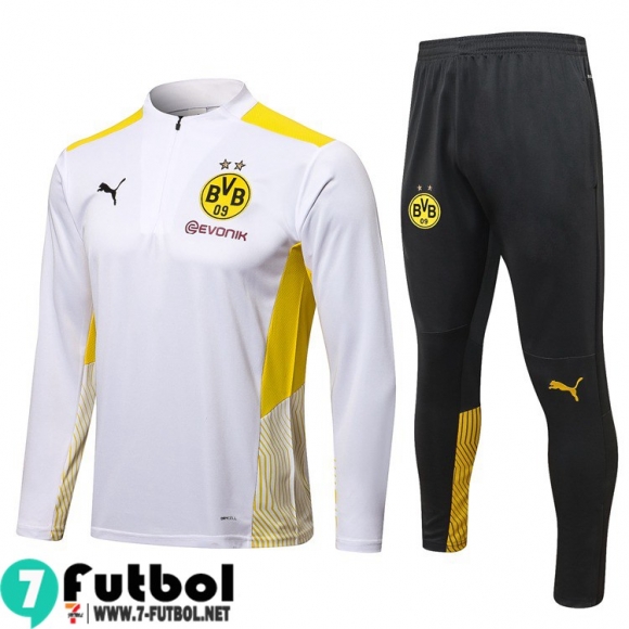 Chandal Futbol Dortmund blanca Hombre 2021 2022 TG141 Chandal Futbol Dortmund blanca Hombre 2021 2022 TG141