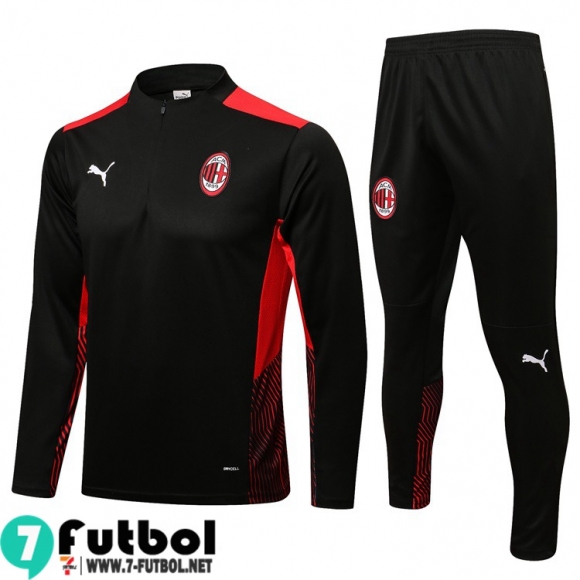 Chandal Futbol AC Milan negro Hombre 2021 2022 TG142