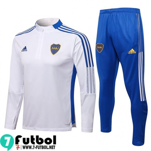 Chandal Futbol Boca Juniors blanca Hombre 2021 2022 TG143