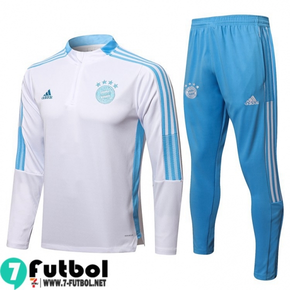 Chandal Futbol Bayern Munich blanca Hombre 2021 2022 TG144