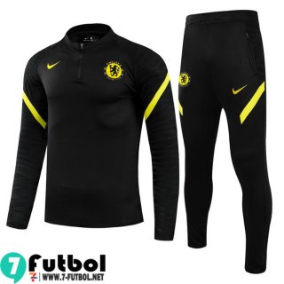 Chandal Futbol Chelsea negro Niños 2021 2022 TK103