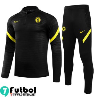 Chandal Futbol Chelsea negro Niños 2021 2022 TK104