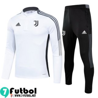 Chandal Futbol Juventus blanca Niños 2021 2022 TK109