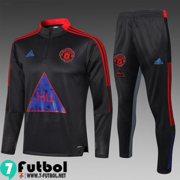 Chandal Futbol Manchester United Gris oscuro Niños 2021 2022 TK82