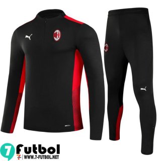 Chandal Futbol AC Milan negro Niños 2021 2022 TK84