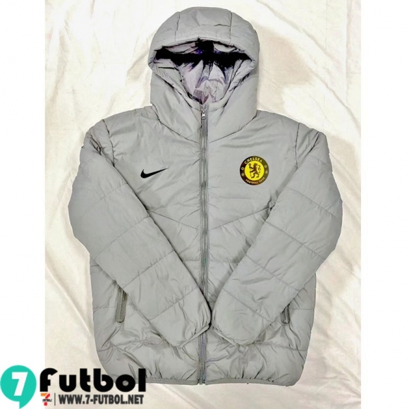 Chaqueta De Plumas Chelsea Gris Hombre 2022 2023 DD97