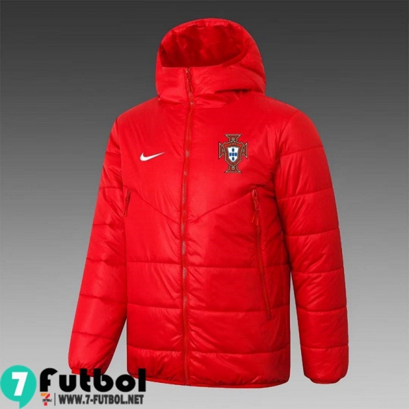 Chaqueta De Plumas Portugal rojo Hombre 2022 2023 DD98