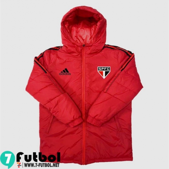 Chaqueta De Plumas Sao Paulo rojo Hombre 2022 2023 DD102