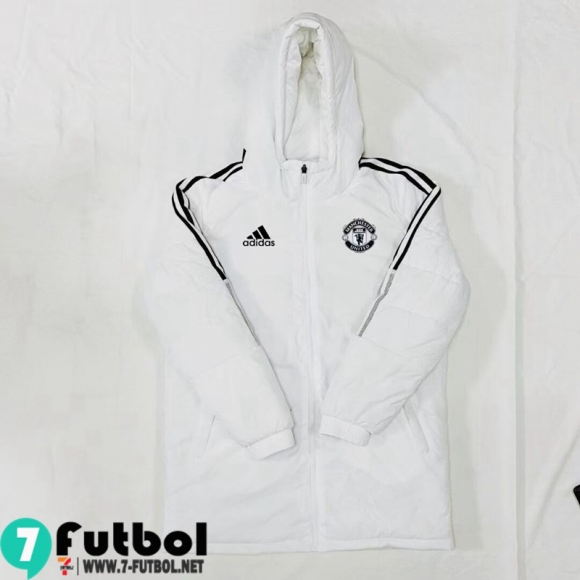 Chaqueta De Plumas Manchester United Blanco Hombre 2022 2023 DD105