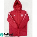 Chaqueta De Plumas Manchester United rojo Hombre 2022 2023 DD107