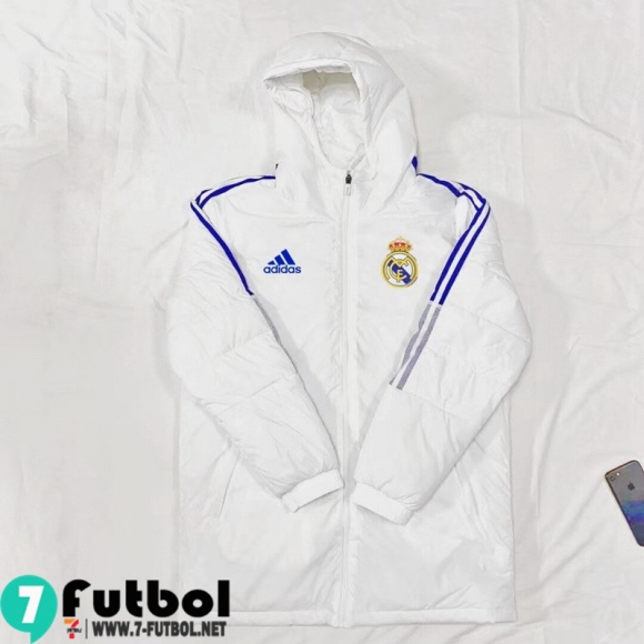 Chaqueta De Plumas Real Madrid Blanco Hombre 2022 2023 DD121