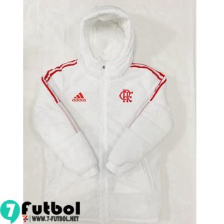 Chaqueta De Plumas Flamengo Blanco Hombre 2022 2023 DD126