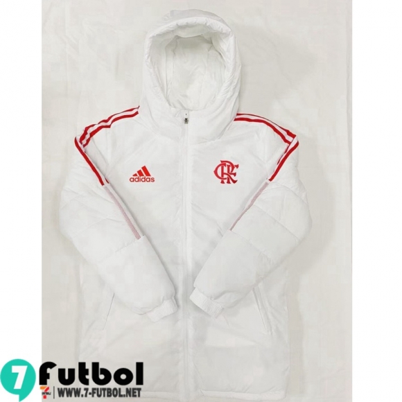 Chaqueta De Plumas Flamengo Blanco Hombre 2022 2023 DD126