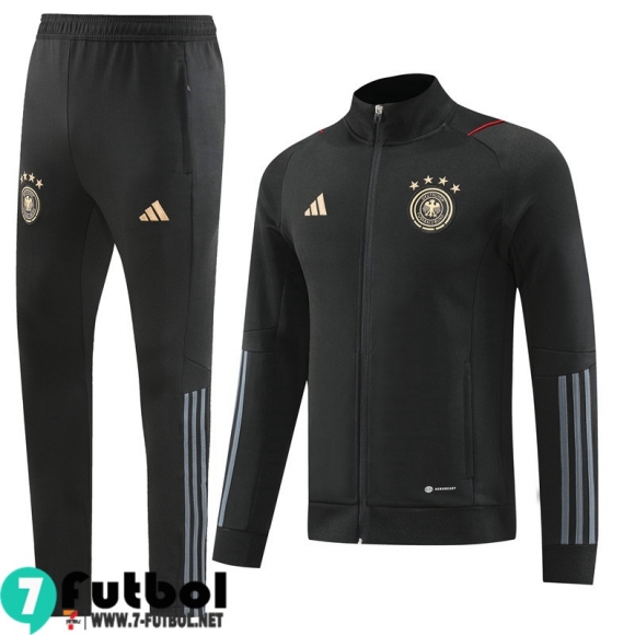 KIT:Chaquetas Alemania Negro Hombre 2022 2023 JK550