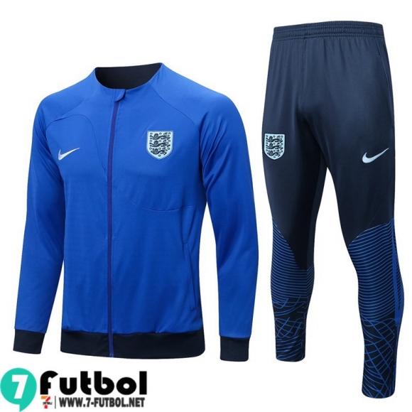 KIT:Chaquetas Angleterre azul Hombre 2022 2023 JK560