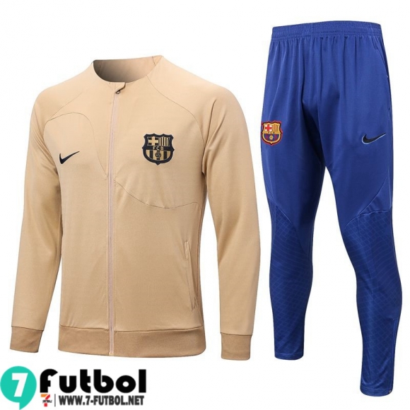 KIT:Chaquetas Barcelona Caqui Hombre 2022 2023 JK566