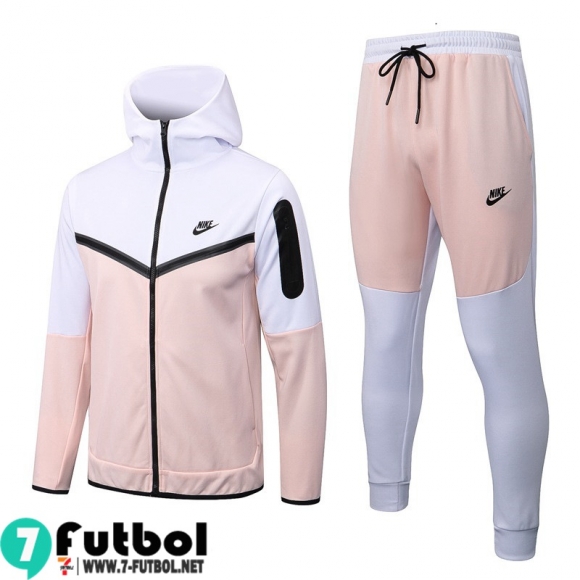 KIT:Chaquetas Futbol - Sudadera Con Capucha Sport rosado Hombre 2022 2023 JK572