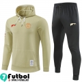 Sudaderas Deportivas PSG amarillo Hombre 2022 2023 SW49