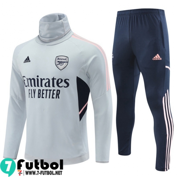 KIT:Chandal Futbo Arsenal Gris Hombre 2022 2023 TG493