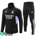 KIT:Chandal Futbo Real Madrid Negro Hombre 2022 2023 TG495