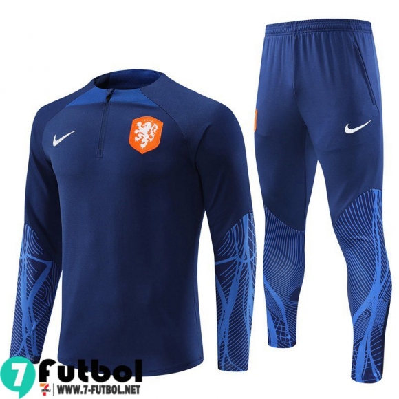 KIT:Chandal Futbo The Tangerines azul Hombre 2022 2023 TG497