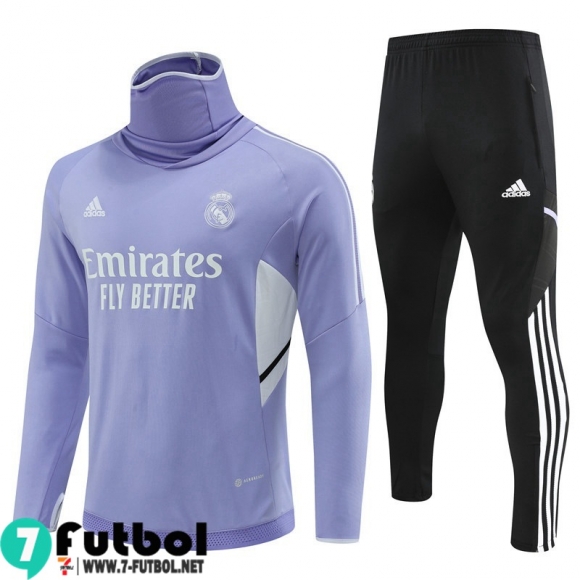 KIT:Chandal Futbo Real Madrid Violeta Hombre 2022 2023 TG501