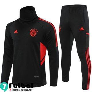 KIT:Chandal Futbo Bayern Munich Negro Hombre 2022 2023 TG506