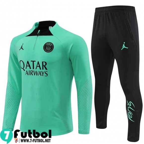 KIT:Chandal Futbo PSG verde Hombre 2022 2023 TG508