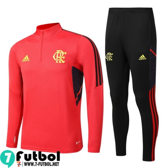 KIT:Chandal Futbo Flamengo rojo Hombre 2022 2023 TG527