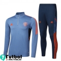 KIT:Chandal Futbo Manchester United azul claro Hombre 2022 2023 TG528